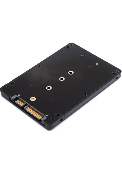 Dönüştürücü Adaptör Kutusu B + M Soket 2 M.2 Ngff (Sata) Ssd'den 2.5 Sata Adaptör Kartı Adaptörüne Siyah Kılıf ile (Yurt Dışından)