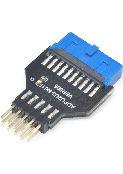 Pc Kasa Ön Usb3.0 19 Pin 20 Pin Dişi - Usb2.0 9 Pin Erkek Adaptör USB 3.0 19PIN /20PIN - USB 2.0 9pın Dönüştürücü Adaptör (Yurt Dışından)