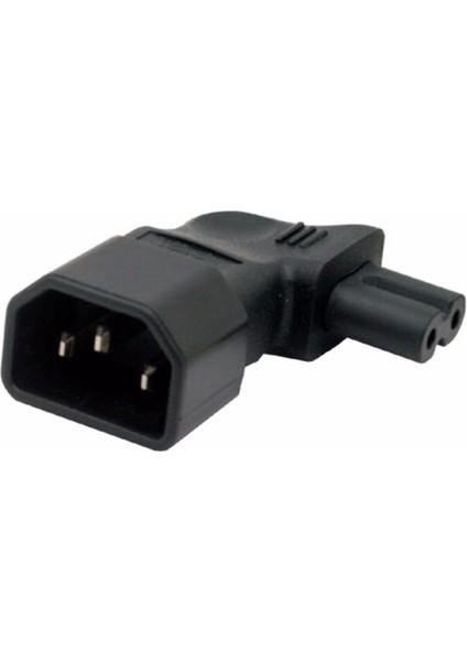 IEC320 Iec 320 Iec C14 Konnektör C7 90 Derece Sol Sağ Açılı Güç Erkek - Dişi Uzatma Adaptörü Dizüstü Bilgisayar Şarj Cihazı Için (Yurt Dışından) modelleri
