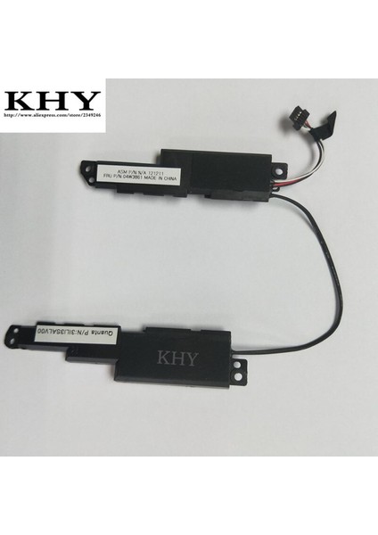 Orijinal Dahili Hoparlörler Kablo ile Sol ve Sağ Setleri Lenovo Thinkpad X131E Dizüstü Bilgisayar Fru/pn 04W3861 (Yurt Dışından)