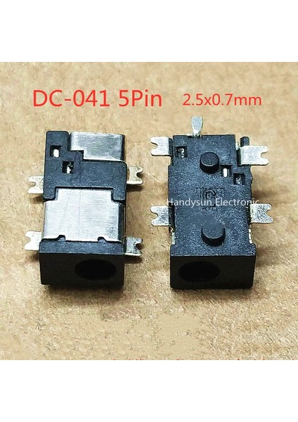 2.5mm Diyafram DC-041 Dc Güç Soketi Dişi Soket Arası 5-Pin Yama Sonrası Güç Kafası Şarj Tabanı Konnektör Adaptörü (Yurt Dışından) fiyatları