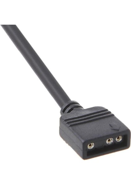 5V 3pın Rgb Vdg Adaptör Hattı Konektörü Anakart 5V 3pin Vdg'den Normal 3pin 77UB'A (Yurt Dışından)