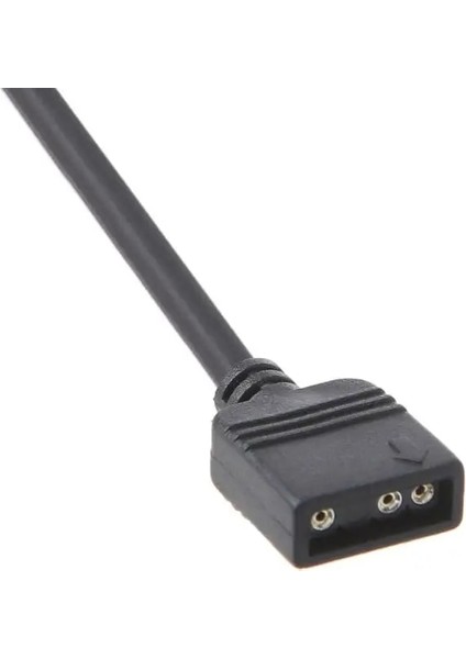 5V 3pın Rgb Vdg Adaptör Hattı Konektörü Anakart 5V 3pin Vdg'den Normal 3pin 77UB'A (Yurt Dışından) fırsatları