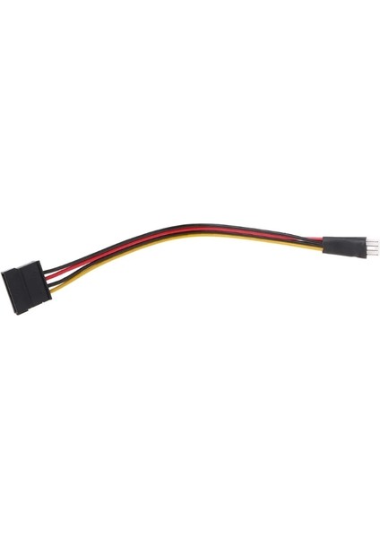 4-Pin Fdd Disket Erkek 15-Pin Sata Dişi Dönüştürücü Adaptör Güç Kablosu Kablosu R9UA (Yurt Dışından)