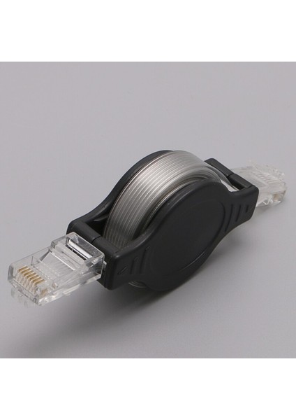 Tablet-Ootdty 1.5 M 5ft Geri Çekilebilir RJ45 Lan Ethernet Internet Ağ Kablosu Kablosu Compute-Sata To USB (Yurt Dışından)