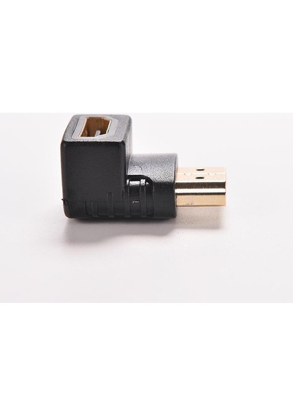 Adet 90 Derece Hdtv 1080 P HDMI Uyumlu Kablo Konektörü V1.4 Sağ Açı A Erkek Tov1.4 B Dişi Altın Kaplama Kablo Adaptörü (Yurt Dışından)