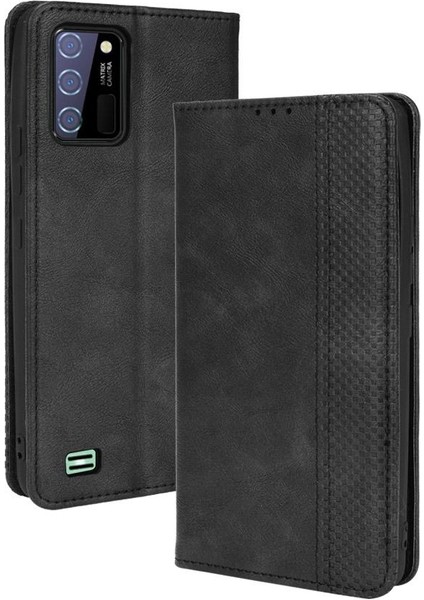 Oukitel C25 Manyetik Kapatma Pu Deri Cüzdan Için Kılıf (Yurt Dışından)