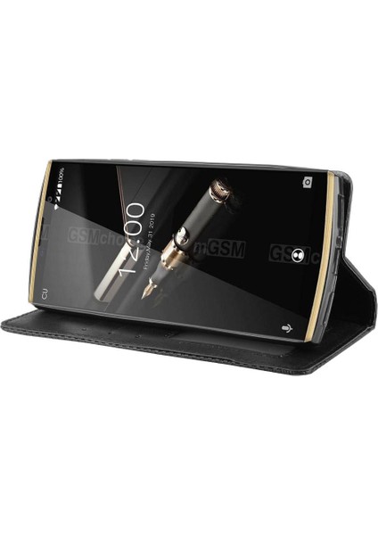 Oukitel K7/k7 Pro Manyetik Kapatma Cüzdan Pu Deri Kılıf (Yurt Dışından)