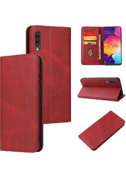 BDT Boutique Samsung Galaxy A50/A30S/A50S Deri Folio Flip Case ile Tam (Yurt Dışından)