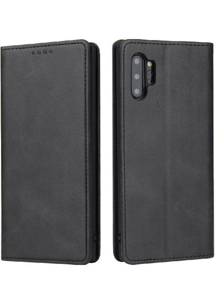 Samsung Galaxy Not 10 Artı Tam Koruma Deri Folio Kapak (Yurt Dışından)