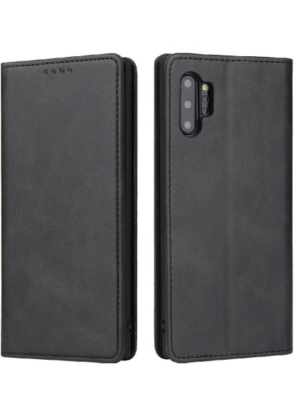 Samsung Galaxy Not 10 Artı Tam Koruma Deri Folio Kapak (Yurt Dışından)