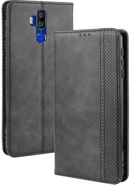 Oukitel K9 Manyetik Kapatma Pu Deri Cüzdan Için Kılıf (Yurt Dışından)