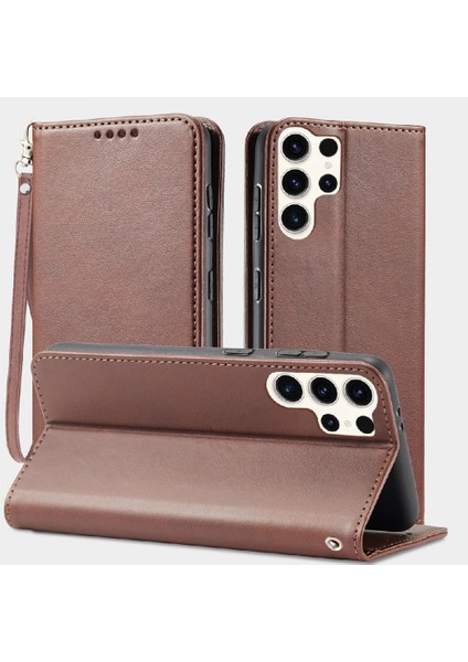 Kart Tutucu Kickstand Tam Koruma ile Samsung Galaxy S23 Fe Için Kılıf (Yurt Dışından)