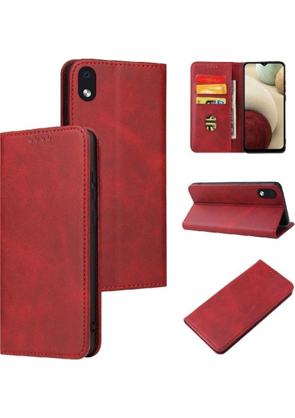 Samsung Galaxy A20E/A10E Kart Tutucu Kickstand Tam Kart ile Kılıf (Yurt Dışından)