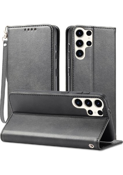 Kart Tutucu Kickstand Tam Kart ile Samsung Galaxy S24 Ultra Için Kılıf (Yurt Dışından)