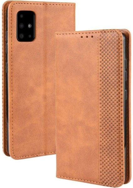 Samsung Galaxy S20 Cüzdan Pu Deri Manyetik Kapatma Için Kılıf (Yurt Dışından)