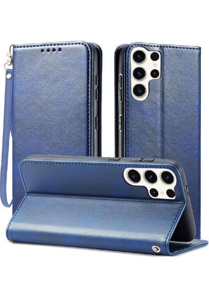 Kart Tutucu Kickstand Tam Kart ile Samsung Galaxy S24 Ultra Için Kılıf (Yurt Dışından)