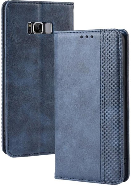 Samsung Galaxy S8 Cüzdan Pu Deri Manyetik Kapatma Için Kılıf (Yurt Dışından)