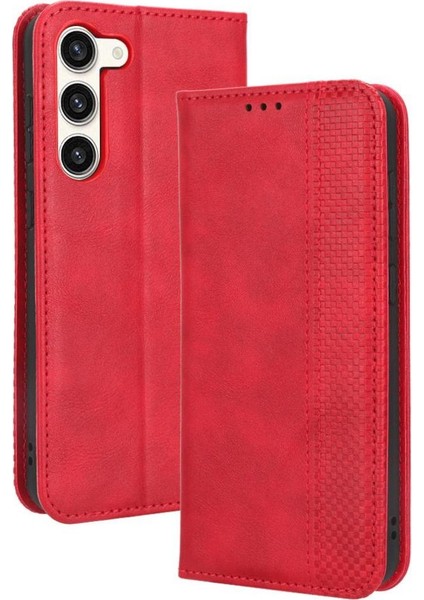 Samsung Galaxy S23 5g Manyetik Kapatma Cüzdan Pu Deri Kılıf (Yurt Dışından)