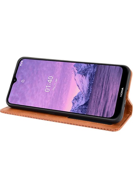 Nokia 1.4 Pu Deri Cüzdan Manyetik Kapatma Için Kılıf (Yurt Dışından)