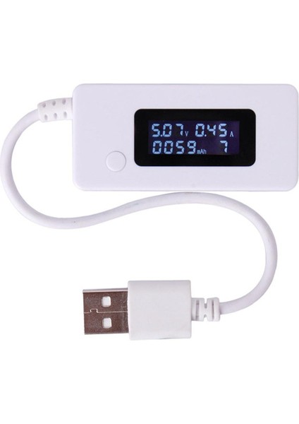 L USB Şarj Kapasitesi Akım Gerilim Test Cihazı Ölçer Telefon Güç Bankası Için (Yurt Dışından)