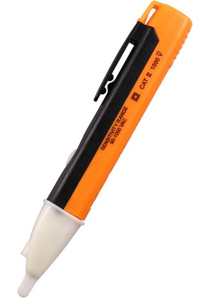 Temassız Gerilim Test Cihazı-3 x LED Işık Gerilim Uyarı Kalemi (Pil Dahil Değildir)-Sarı (Yurt Dışından) fiyatları