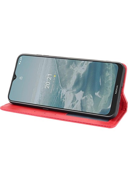 BDT Boutique Nokia G10/G20 Manyetik Kapatma Cüzdan Pu Deri Kılıf (Yurt Dışından)