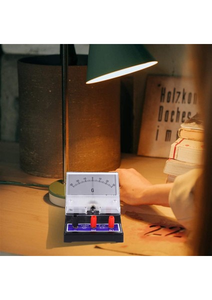 Hyqzltca 2x Analog Ampermetre Pointer Tipi Elektrik Akımı Amper Test Cihazı Hassas Ampermetre Mikroampermetre Galvanometre (Yurt Dışından)