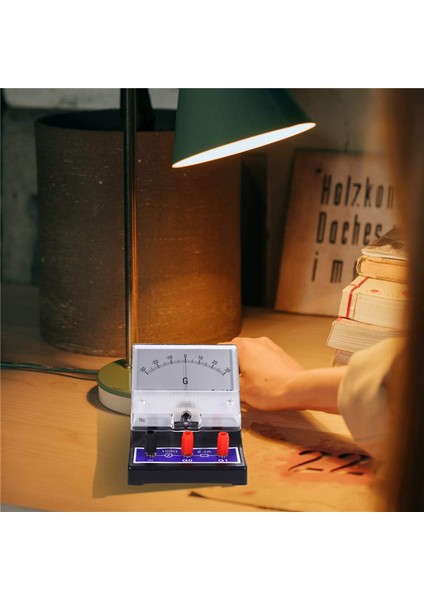 Hyqzltca 2x Analog Ampermetre Pointer Tipi Elektrik Akımı Amper Test Cihazı Hassas Ampermetre Mikroampermetre Galvanometre (Yurt Dışından)