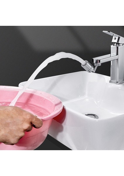 720° Evrensel Sıçrama Filtresi Musluk Püskürtme Başlığı Anti Sıçrama Esnek Filtre Musluklar Püskürtücü Banyo Mutfak Musluk Genişletici Adaptörü (Yurt Dışından) fırsatları