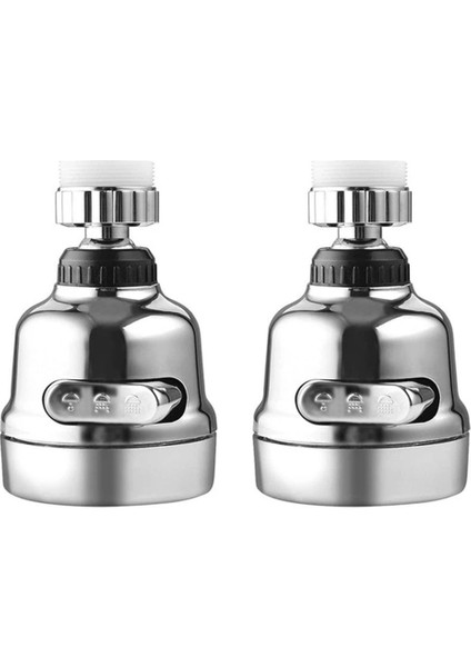 Musluk Boost Üç Hız Ayarı Sıçramaya Dayanıklı Nozul Ev Musluk Suyu Duş Su Tasarrufu Dönen Filtre Kaplama (Yurt Dışından) fırsatları