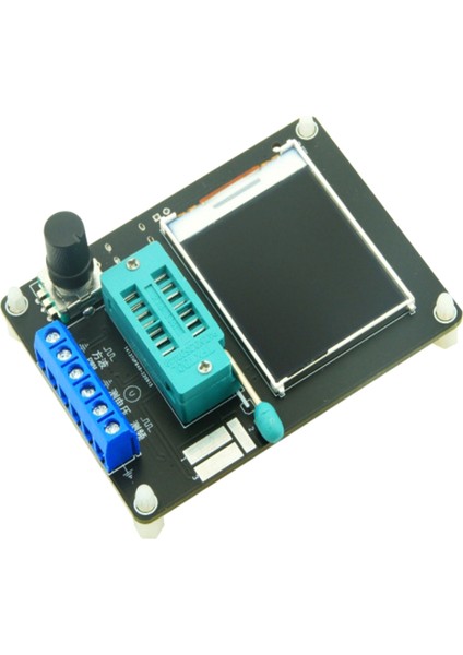 GM328A Dijital Multimetre Test Cihazı Transistör Test Cihazları Elektrikçi Aracı Elektrik Kapasite Ölçer Diyot Triyot Direnç Test Cihazı Rusça Versiyonu (Yurt Dışından)