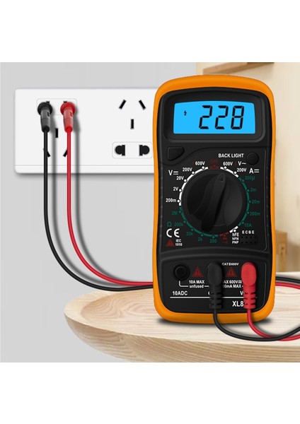 XL830L Dijital Multimetre Esr Metre Test Cihazları Otomotiv Elektrik Dmm Transistör Tepe Test Cihazı Metre Kapasite Ölçer (Yurt Dışından) indirimleri