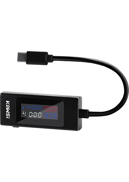 KWS-065C Type-C Usb-C 4-30V Gerilim Ölçer Zamanlama Ampermetre Dijital Monitör Gerilim Test Cihazı Akım (Yurt Dışından)