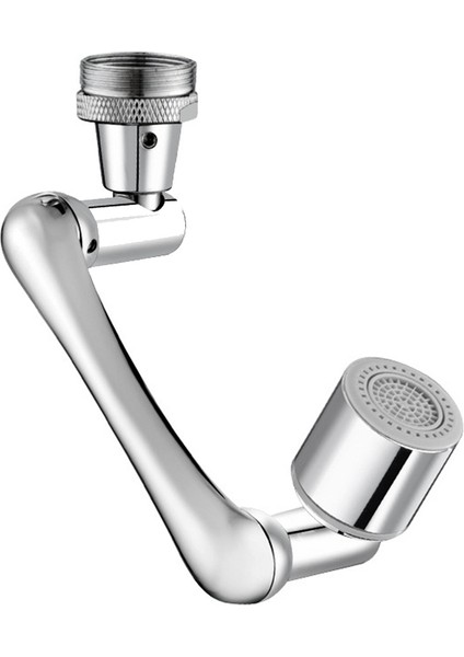 1080° Dönen Geniş Açılı Musluk Havalandırıcı Robotik Kol Sıçrama Musluk Genişletici 2 Su Çıkış Modu (Yurt Dışından) fiyatları