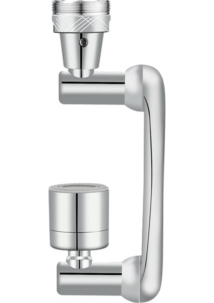 Adet 1440°DÖNEN Musluk Genişletici Musluk Havalandırıcı Robotik Kol Sıçrama Musluk Genişletici 2 Su Çıkış Modu Evrensel (Yurt Dışından)