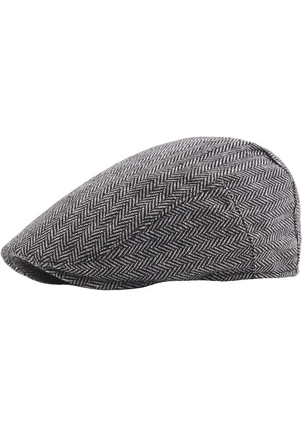 Erkek Retro Bere Yün Karışımlı Günlük Şapka (Yurt Dışından)