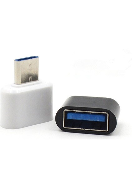 Beyaz Tip C USB 3.0 Evrensel Adaptör Akıllı Telefon Konnektörleri Macbook Huawei Evrensel Fare Klavye USB U Disk Flash Dönüştürücü (Yurt Dışından) fırsatları