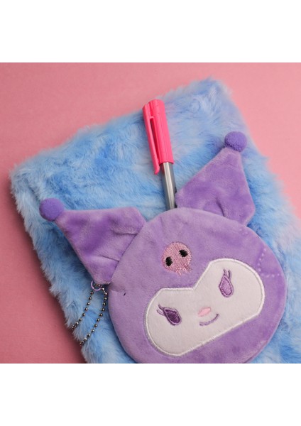 Kuromi Peluş Cüzdanlı Defter Çizgili modelleri