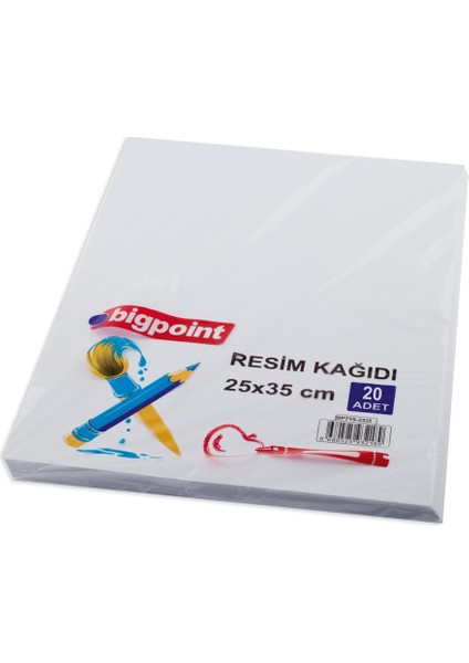 Resim Kağıdı 25 x 35 cm 200'lü Paket