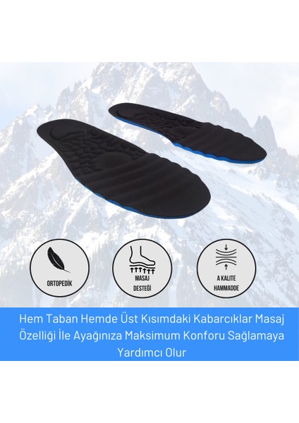 Ortopedik Masaj Destekli Tabanlık,Outdoor Tabanlık Günlük Kullanım Tabanlık,Dayanıklı Rahat Tabanlık, Erkek,Kadın,Siyah fırsatları