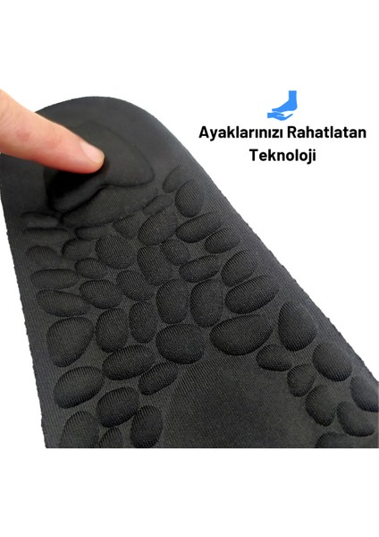 Ortopedik Masaj Destekli Tabanlık,Outdoor Tabanlık Günlük Kullanım Tabanlık,Dayanıklı Rahat Tabanlık, Erkek,Kadın,Siyah indirimleri