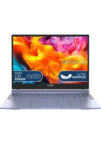 Nirvana Z100.1335-BF00X-M-Q Intel Core i5-1335U 16 GB LPDDR5 RAM 1TB NVME SSD Freedos QHD