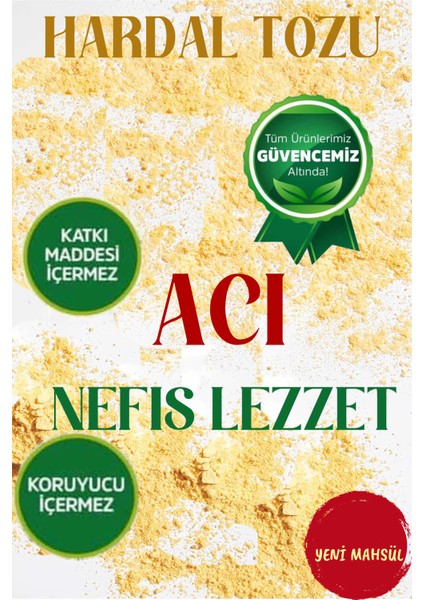 Nefis Acı Hardal Tozu 100 gr