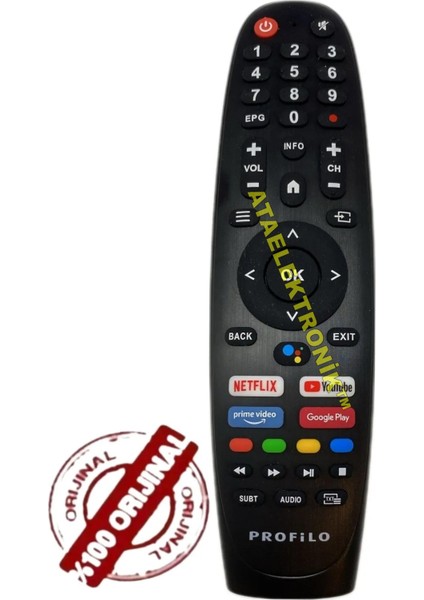 Profilo Onvo Saba Webos Smart Bluetoth LED Tv Sihirli Youtube Netflix Tuşlu (Orjinal)