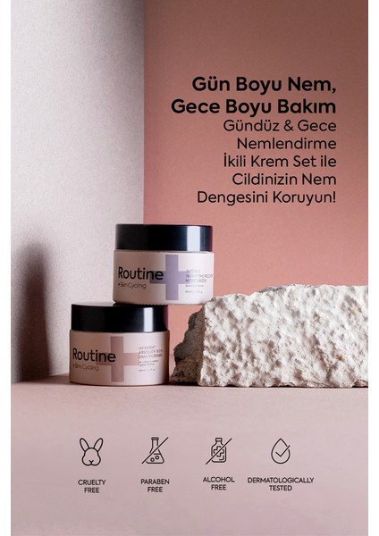 Gündüz & Gece Nemlendirme Ikili Krem Set - Moisturize Day & Night modelleri