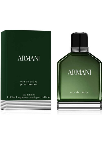 Armani Eau D Cedre Pour Homme 100 Ml Edt