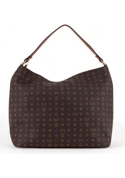Monogram Kahve/taba Kadın Omuz Çantası Nv 1003-MN modelleri