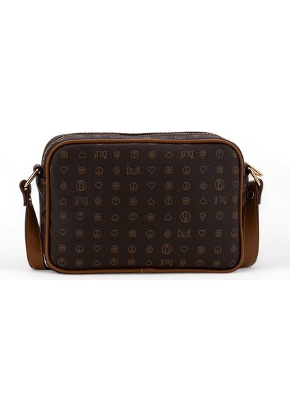 Monogram Kahve/taba Kadın Çapraz Askılı Çanta Nv 1002-MN modelleri
