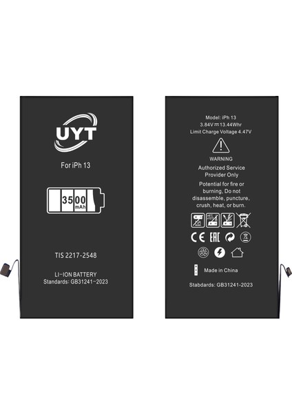 iPhone 13 Batarya Süper Batarya 3500 Mah